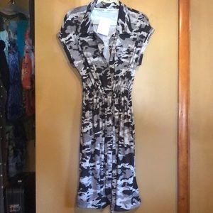New Large LLR Black Camo Stacie Dress